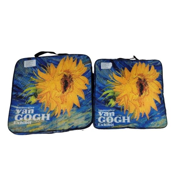 Immersive Van Gogh Seat Cushions x 2 - Picture 4 of 8